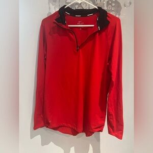 Nike Red Dri-FIT Pullover
